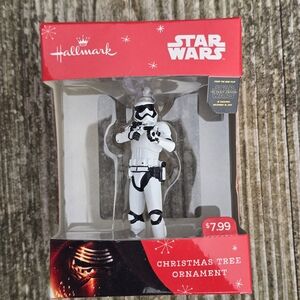 2015 Hallmark Star Wars Stormtrooper Ornament - Black and White